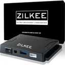 ZILKEE SATA/IDE to USB 3.0 Hard Drive Adapter - Universal Converter for 2.5”/3.5” IDE & SATA HDD/SSD, External Drive Reader with 12V Power Supply, Supports up to 6TB