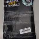 DAIXI 0.4cm and 0.6 0.8cm Thickness Options 6-18 Inch 70 Strands 100% Real Human Hair Dreadlock Extensions for Man/Women Handmade Permanent loc Extensions Bundles Can Be Dyed Bleached Curled Twisted