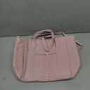 CTWWFS Tote Bag for Women, Travel Essentials Large Tote Bag with Zipper, Top Handle Handbag for Travel, Work (Pink)