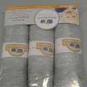 BlueSnail Quilted Thicker Waterproof Changing Pad Liners 3 Count(Gray 13” x 27”)