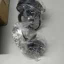 Vintage Wood Pendant Light Fixtures, Modern Farmhouse Walnut Dining Room Chandelier, Mid-Century Ceiling Mount Hanging Light Fixture for Kitchen, Bedroom, Living Room, Foyer, Art Decor, Black (Bottle Shape)