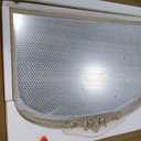 Gold Vintage Mirror 32x24 Inch, Laurel Leaf Ornate Beaded Frame Decorative Vanity Mirror, Antique Style Horizontal Bathroom Mirror for Living Room, EntrywayDresser, Mantle