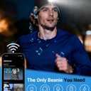 Bluetooth Beanie with a Light, Rechargeable Hat with 4 LED Headlamp & Headphones, Christmas Stocking Stuffers Gifts for Men