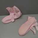 Dream Apparel Waterproof Rain Shoe Covers for Women Men, Non-Slip Reusable Foldable Boot Covers Rainproof Overshoes Over Shoes Galoshes Size 37-39