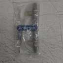 Amerock | Cabinet Knob | Black Bronze/Satin Nickel | 2-1/2 inch (64 mm) Length | London | 1 Pack | Drawer Knob | Cabinet Hardware