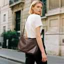 Sightor Hobo Bags for Women Leather Slouchy Bag Ultra Soft Vegan Purse Vintage Shoulder Bag Trendy Everyday Handbag