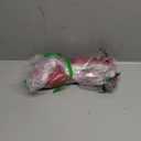 LABEAUT Long Pink Braids Cosplay Wig with Yellow Bow Hairpin for Girls Anime Braided Hair for Csm Halloween Party Hair + Cap (Long Rose Red Cosplay Wig)