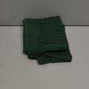 Waffle Hand Towels Set of 2 (Hunter-Green) – Cotton, Quick Dry, Lint Free, 13” x 29”, Bathroom Decor & Kitchen Towels