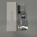 MioHHR Solid Stainless Steel Band Compatible with Apple Watch 44mm 42mm (Series 3/2/1), Metal Strap with Soft TPU Case for iWatch Series 6 5 4 3 2 1 SE SE2 SE3 Women and Men, Silver