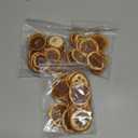 50Pcs Dried Orange Slices for Crafts, 4-5cm Natural Dehydrated Orange Slice Ornaments for Potpourri Simmering, Wreath Making Supplies Christmas Bowl Filler Decoration