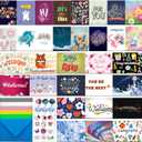 32 All Occasion Cards Greeting Cards Assortment Box With Envelopes and Stickers, 5 X 7 Inch Assorted Greeting Cards With Greeting Inside