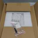 Yestbuy Acrylic Monitor Stand Riser, Clear Computer Monitor Riser, Desktop Organizer Stand for Office Accessories, Printer, Notebook, and All Flat Screen Display, Ergonomic Monitor Riser Stand