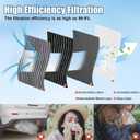 Comb Engine Cabin Air Filter for Toyota Corolla 1.8L L4 2019 2018 2017 2016 2015 2014 2013 2012 2011 2010 2009