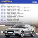 PCV Valve Engine Crankcase Vent Valve Oil Separator with Gasket & O-ring seal for 2012-2018 Audi A4 A5 A6 Q5 Quattro Allroad 2.0T Only 06H103495AE 06H103495J 06H103495AK