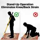 Stand Up Carpet Cutter Tool Heavy Duty Roller Carpet Trimmer