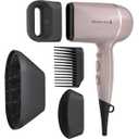 Remington Pro Wet2style Hair Dryer, With Ionic & Ceramic Drying Technology, Mauve, 1875 Watts Of Drying Power