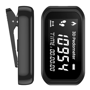 3D Pedometer for Walking, Portable Simple Step Counter with Large Digital Display, Accurate Step Tracker with Lanyard,Clip on Pedometer for Men Women Kids Seniors