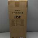 Pyle Portable Bluetooth PA Speaker System - 600W Rechargeable Outdoor Bluetooth Speaker Portable PA System w/ Dual 8 Subwoofer 1 Tweeter, Microphone In, Party Lights, USB, Radio, Remote - PPHP2835B