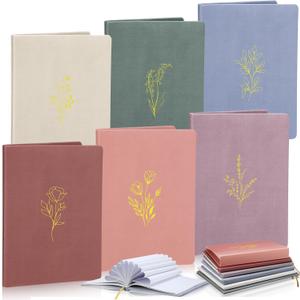 6 Pack Book Covers Stretchy Large Fabric Reusable Aesthetic Book Cover Protectors with Bookmarks for Paperbacks Hardcover up to 9 x 11 Inch Office Supplies(Without Words,Morandi)
