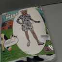 Animal Hoodie Costume Dress for Women - Plush Fitted Halloween Cosplay Outfit with Hood, Tail & Pockets (Medium, Sexy Cow)