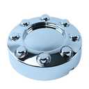 New Chrome Wheel Center Cap for 2005-2018 F250 F350 SRW Pickup Truck, Single Rear Wheel, Front or Rear 2WD/4x4, Replace 5C341A096KD, 7C341A096ZA, 5C341A096KE, 5C341A096ZE, 5C341A096ZD