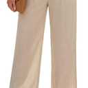 Blooming Jelly Women High Waisted Wide Leg Pants Casual with Buttons Slacks
