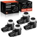 A-Premium 4-PC Reverse Backup Parking Aid Assist Sensor Compatible with Chevy, GMC, Buick, Cadillac & Saturn Models - Silverado, Traverse, Tahoe, Sierra, Yukon, Enclave, DTS, SRX, Escalade, Outlook
