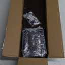 Mkono Rustic Wood Floating Shelves Wall Mounted Shelving Set of 2 Decorative Wall Storage Shelves with Lip Brackets for Bedroom, Living Room, Bathroom, Kitchen, Hallway, Office (17")