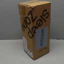 SLEEP ZONE Twin XL Mattress Pad for Children & Adults, Pillow top Mattress Topper for College Dorm, Soft & Skin Friendly, Deep Pocket Cooling Mattress Protector Cover, All Season Use (Grey, Twin XL)