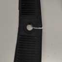 24'' Longer Faucet Mat for Kitchen Sink Splash Guard[7 Slope Fast Self-draining][Snap Lock Fit]Kitchen Sink Faucet Mat Splash Guard Kitchen Sink Area Water Splash Guard Behind Faucet Draining Mat (24" x 5.5", Black)