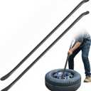 Tire Mounting Tools, Semi Tire Changing Tools. Heavy Duty tire Iron for tire Tools for Changing Tires. 39 Inch x 4/5 Inch, Black