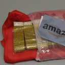 Eychei 100 Pack Red Satin Napkins and Napkin Rings Set,12 x 12 Inch Silky Soft Cloth Napkins Set of 50,Square Satin Dinner Table Napkins Bulk for Wedding Banquet Restaurant Graduation Party Decoration