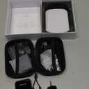 PQRQP 3 in 1 Microphone for iPhone/Android/Camera, Wireless Microphones, 328ft Transmission, 18H Battery Life, Mini Microphone for Record Interview, Vlogs, Tiktok (Ebony Black)