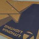 Lithonia Lighting 4 Foot Replacement Acrylic Diffuser Lens, Clear Prismatic Replacement Cover for 48-Inch SB Series Narrow Body Square Wraparound Ceiling Light Fixture for Shop Lights