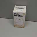 Rechargeable Baby Rocker for Strollers - 5 Vibration Speeds & 4 Timer Modes, Universal Portable Bouncer with Memory Function, Quiet Vibration Soother for Newborns to Toddlers & with 2 Brackets