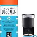 Descaler (1 Pack, 2 Uses Per Bottle) - Made in the USA - Universal Descaling Solution for Keurig, Nespresso, Delonghi and All Single Use Coffee and Espresso Machines (8 Fl Oz (Pack of 1))