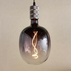 SD LUX Oversized Vintage LED Light Bulbs 5W, Medium Base E26, Giant Huge Edison Bulb,Large Amber Decorative Bulbs, Dimmable 400LM(40W Equi) Pendant Lighting Warm White 2700K,1 Pack (DG170-Black)