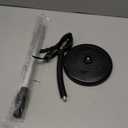 Amersis Hair Dryer Stand Holder 360 Degree Rotation Lazy Adjustable Height Hands-Free Compatible with Compact Styling Tools Blow Dryer Holder for Countertop