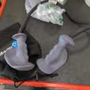 HXD-ERGO Tricep Rope with Ergonomic Handles, 36 Inch Tricep Pull Down Rope for Cable Machine, Pulley System, Triceps Rope Cable Attachment for Gym, Home (Grey)