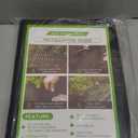 3Ft x 50Ft Weed Barrier Fabric Heavy Duty, 3.2Oz Landscape Fabric for Garden, Yard, Driveway, and Vegetable Cultivation (2PK)