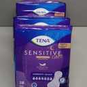 TENA Sensitive Care, Overnight Dry-Fast Core Adult Female Bladder Control Pads, 28 Count, 3 Pack