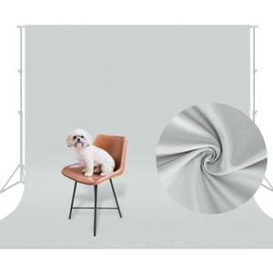 Aimosen 10x10 FT Gray Backdrop Background for Photography Large Photo Backdrop Curtain Drapes, High Density Gray Screen Backdrops for Party Portrait Photoshoot Booth Video Studio