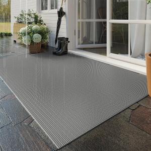 Welcome Door Mat Outside Non-Slip Durable Waterproof Grey 24"x35", 24''x36''