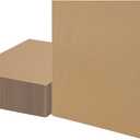 RLAVBL 50 Pack 8x10 Corrugated Cardboard Sheets, Flat Cardboard Inserts for Shipping, Mailing, Packing, DIY Crafts