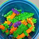 Learning Resources Gears! Gears! Gears! Super Building Toy Set, STEM Toys, Construction Toys, Gears for Kids, 150 Pieces, Ages 3+, Blue, Mini