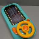 Musical Steering Wheel Toys for Boys 4-6: Toddler Simulated Driving Racing Car Game with Sound Ages 3+ Year Old, Interactive Educational Learning Race Truck for Kids Girls Birthday Gifts