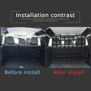 Pet Restraint Net Dog Fence Car Backseat Divider Vehicle Gate Cargo Area Travel Trunk Mesh Net Screen for Land Rover Defender 110 2020 2021 (Style A)