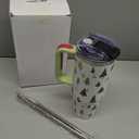 Plant Gardening Gifts For Women, Green Trees Deer Stainless Steel Tumbler 30 Oz, Birthday Christmas Graduation Deer Gifts For Women Mom Sister Best Friends, Travel Coffee Insulated Cup