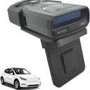Radar Holder for Uniden R4 Compatible with Tesla Vehicles - Black (Black)