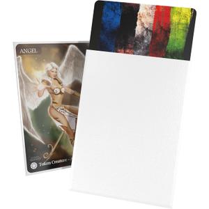 Ultimate Guard Cortex Outer Card Sleeves, 100 Standard Size TCG Sleeves, 66 x 91mm, White Back, Matte Finish, No PVC & Acid-Free, High Clarity